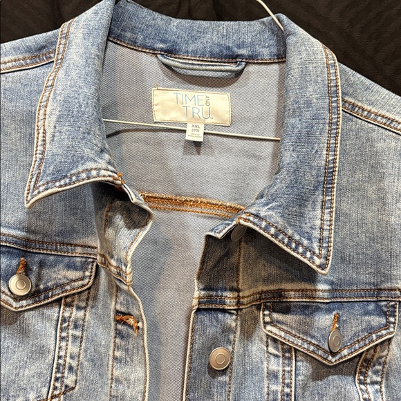 Time and Tru Denim Blue Women's Jacket - Picture 4 of 5